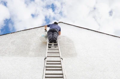 Peinture extérieure à Azillanet — façades et ravalement